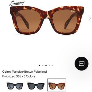 New Quay tortoise/brown (not polarized) “After Hours” sunglasses